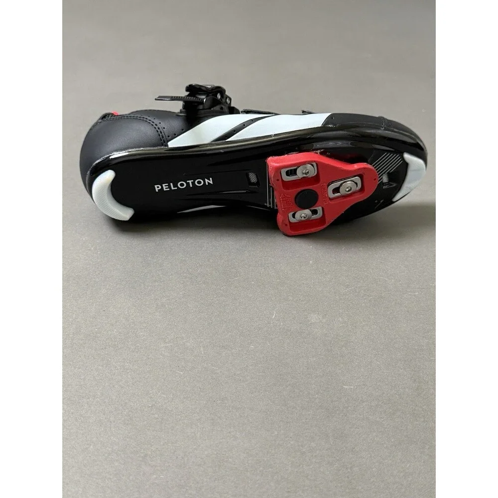 Peloton Cycling Shoes Size 38/ US Women’s Size 7 Black Red White